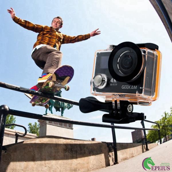 Diving Dual Screen Eken H9 Ultra Hd 4k Wifi Action Camera With Multi Language