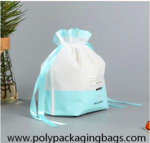 China Nontoxic Gravure Printing Washing Face Towel Drawstring Packaging Bags factory