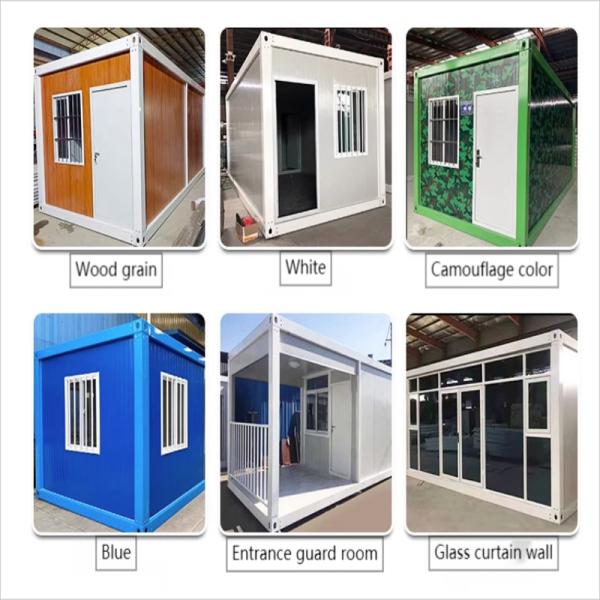Foldable Modular Home Prefab Mobile Living Container House with Online Technical Support
