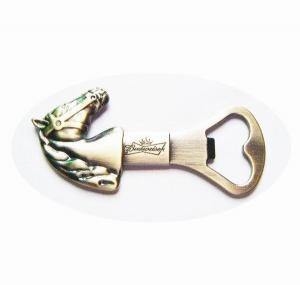 China Coo Innovative Wedding Favor Promotion Gift Antique Copper Horse Head Beer Bottle Opener factory