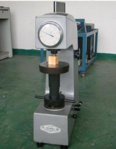 China Automatic Pointer Rubber Testing Equipment , Brinell Vickers Rockwell Hardness Testing Machine factory
