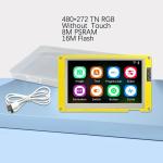 ESP32-S3 Tft Lcd Module 480*270 HMI 4.3 Inch Tft Lcd Display Arduino LVGL