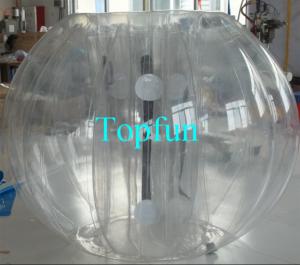 China Transparent Body Inflatable Bumper Ball / 1.00mm Thickness PVC Balls factory