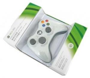 China 2.4GHz Wireless Game Controller White for Xbox 360 Slim factory
