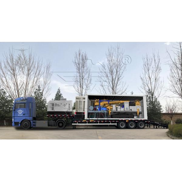 DTH Rotary Borehole Truck Mounted Customized Drilling Machine
