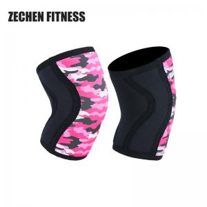 China 7mm Sleeves Powerlifting Neoprene Knee Support For Heavy Lifting Squat Gym factory