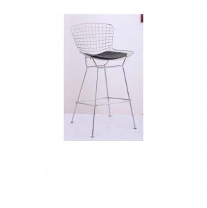 China Chrome Steel Bistro Bar Table And Chairs Outdoor Counter Stools ODM on sale