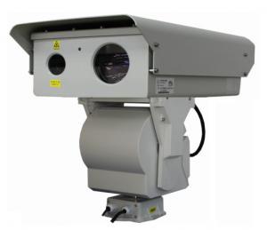 China Border Surveillance PTZ Infrared Camera , Long Range CMOS Laser Camera factory