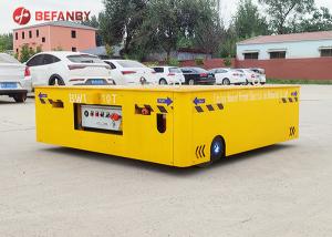 China Q235B Steel Wireless Trackless Transfer Cart Battery Driven 25 Tons on sale