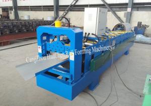 China Commercial Roof Steel Ridge Cap Roll Forming Machine 10m/min factory