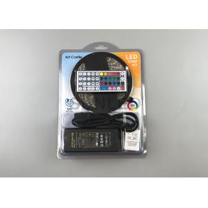 Buy cheap 5050 RGB LED Flexible Strip Lights 44 Key Controller Power Supply CE ROHS from wholesalers