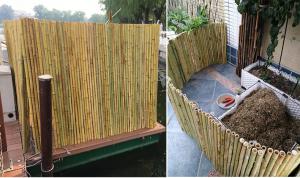 China Natural Raw Material Garden Fencing Panels with 180cm 240cm Length factory