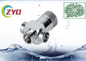 China Zinc Casting 3 Way Shower Valve Diverter , Plumbing Diverter Valve Shower factory