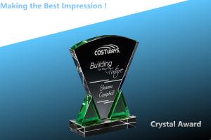 China CRYSTAL trophy/CRYSTAL GLASS/TROPHY/JADE GLASS TROPHY/AWARD/CRYSTAL AWARD on sale