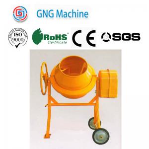 China 120L Wheel Barrow Cement Mixer Gasoline Concrete Mixer With Cast Iron Gear factory