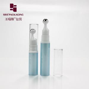 China wholesale cosmetic empty plastic 10ml 15ml airless 12ml roller bottle for cream factory