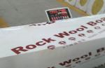 Rock Wool , Fireproofing Rock Wool Insulation Block From Molten Basalt Rocks