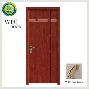 China Home Design WPC Plain Door Termite Proof Moisture Resistant Hotel Use factory