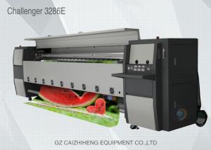 China Digital Industrial Inkjet Flex Banner Printer Seiko 508GS Head Challengr 3286E factory