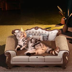 Can Catch Can Lie Sofa Shape Cat Scratch Board High-Density Corrugated Paper