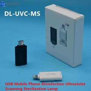 China Mini Portable Uv Sterilizer Lamp USB Mobile Phone Disinfection Ultraviolet Scanning on sale