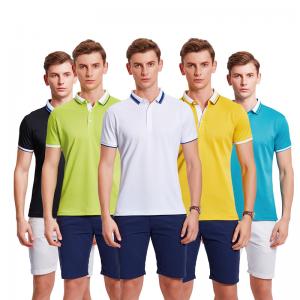 China Flyita Sport Tee Shirt Breathable Quick Dry Golf Polo Shirts For Men factory