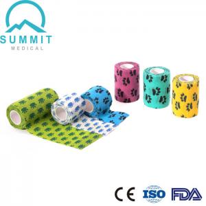 China Non Woven Elastic Cohesive Bandage For Wrist Ankle Spraining factory