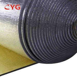 Aluminium Foil Pe Air Conditioner Pipe Insulation Foam Ldpe Material Custom