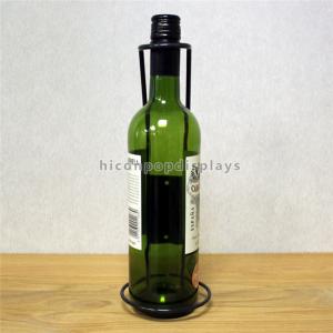 Metal Counter Display Racks Table Top Single Bottle Wine Display Racks