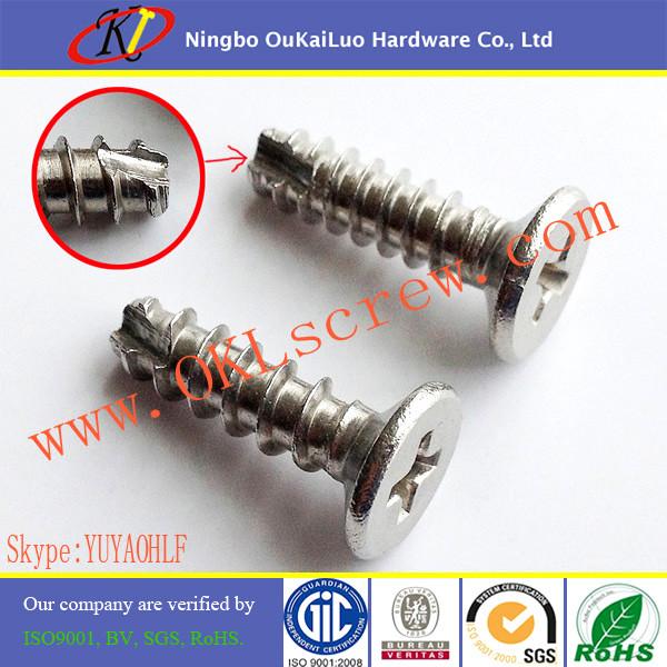 China Stainless Steel Type BT Thread Cutting Screws factory