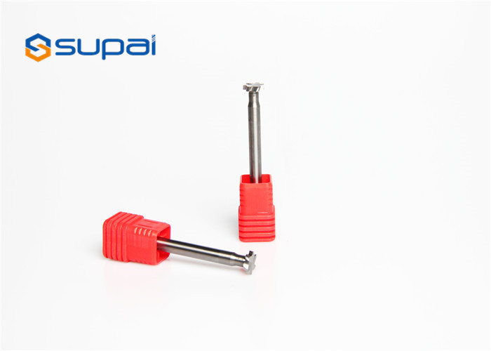 Solid Carbide 4 Flutes Cutting Tools / Precision Custom End Mill Drill Bit