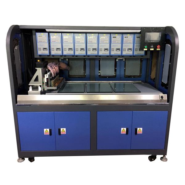 RFID Card Contactless Card Inlay Production Line Card Chip Bonding 3 Worktables