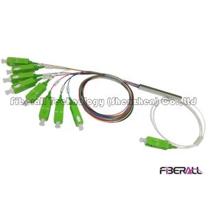 Buy cheap FA-PLCM1×8SA,OEM Factory Supply SC/APC 1x8 Mini Steel Tube Fiber Optic PLC from wholesalers