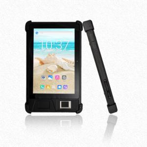 High Quality Android 7 8 inch Rugged Black NFC Fingerprint Scanner Biometric