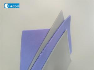 China CE Thermally Conductive Material , Thermal Silicone Pad  In Electronic Product Silicone Rubber Sheet factory