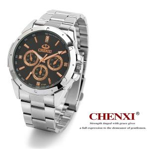 China CHENXI Branding Watches Rose Gold 019A Stainless Steel Watch Quartz Movement Watches Man Business Watch factory