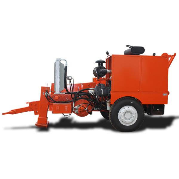 Power Line Stringing Equipment TY180 4-bundle Conductor Hydraulic Puller Cummins Engine