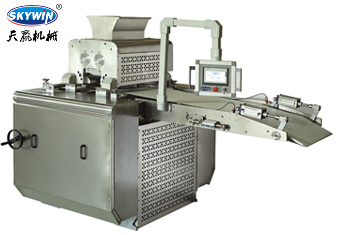 Siemens PLC Butter Cookie Machine , 620 Width Chocolate Chips Making Machine