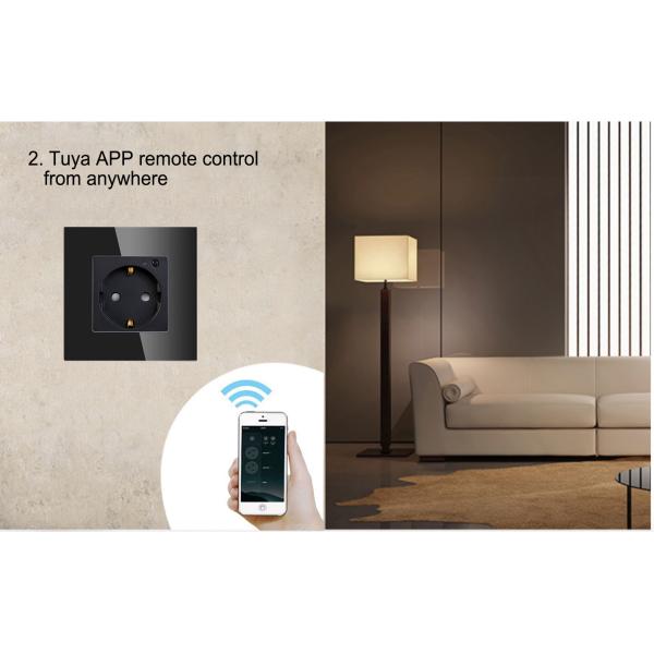 3500W Universal 100V Voice Activated Power Outlet Remote Control Timer