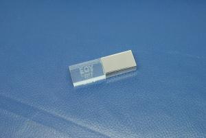 China Customized 3D LOGO cheap crystal usb memory stick/ usb stick factory