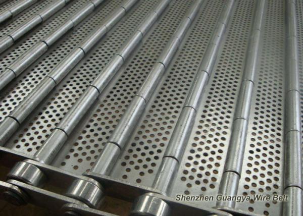 Sprocket Driven Plate Link Belt Conveyor Belt High Temperature Resistant