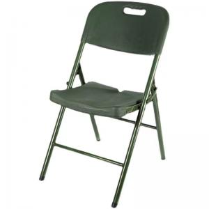 China Military Chair Blow Molding Outdoor Portable Conference Folding Chair Camping Leisure Chair on sale
