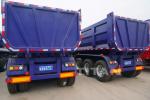 3 axles dumper aggregate side dump tipping trailers 45cbm tipper gooseneck grain