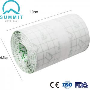 China Waterproof PU Wound Dressing Roll , Acrylic Acid Adhesive Transparent Film Dressing factory