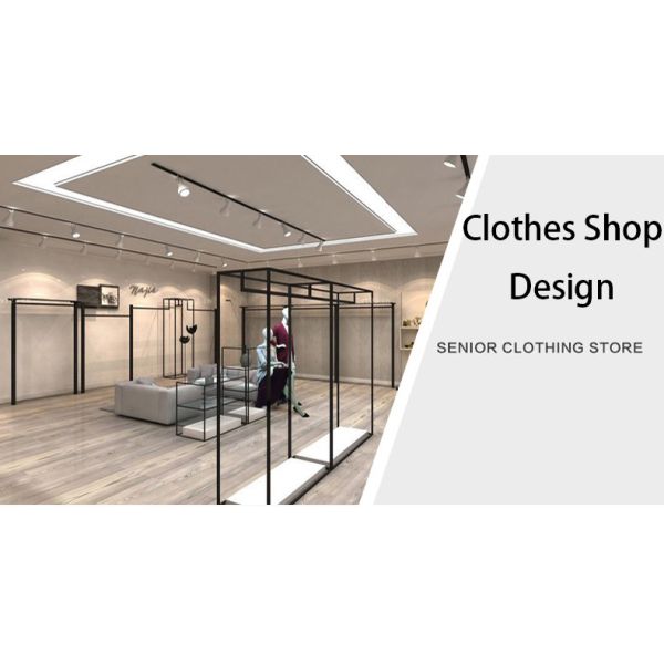 Retail Store Clothing Racks / Wall Shelf Clothes Rack With Different Design