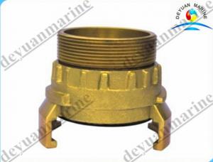 China Brass French Type Fire Fighting Equipment Fire Hose Coupling With Storz Female factory
