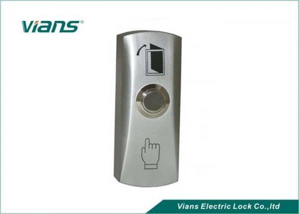 China No COM Electric Lock Door Release Push Button With Led Light  And Back Box factory