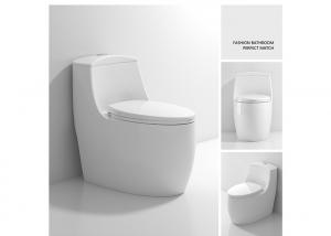 China White Glazed One Piece Wc Dual Flush S Trap Ceramic Toilet Bowl Sanitary Ware on sale