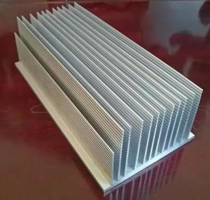 China Competitive price clear anodized aluminum skived heatsink factory