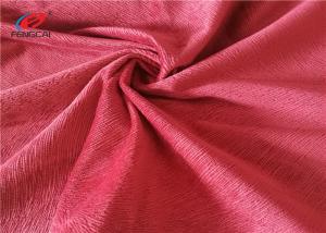 China 100 Polyester Velvet Furniture Fabric DTY / FTY Yarn Bountout / Embossed on sale